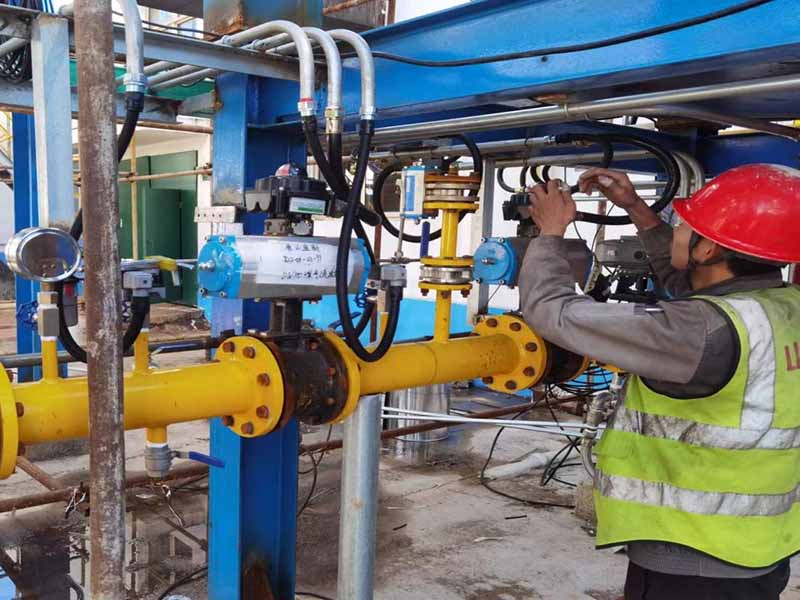 Método de instalación correcto del quemador de nitrógeno ultrabajo